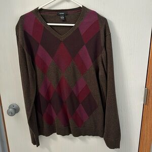 Men’s Alfani Large V Neck Sweater